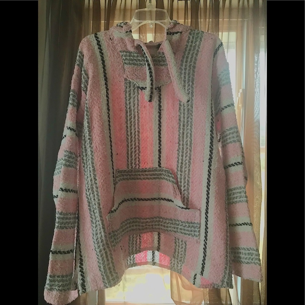 Pink Mexican Baja Hoodie